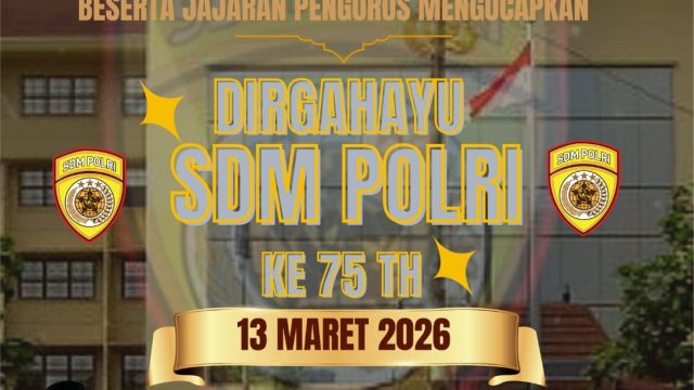 FRIC Banten Ucapkan Dirgahayu ke-75 SDM Polri,Loyal kepada Korps Polri