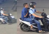 Keterangan Foto: Kiri: tangkapan layar rekaman yang beredar terkait dugaan pelaku penyiraman air keras terhadap aktivis KontraS, Andrie Yunus. Kanan: gambar hasil manipulasi berbasis kecerdasan buatan (AI) yang sempat viral di media sosial dan disebut-sebut memperlihatkan terduga pelaku. Kepolisian menegaskan bahwa gambar tersebut bukan rekaman CCTV asli dan tidak dapat dijadikan rujukan identifikasi pelaku. (NR)