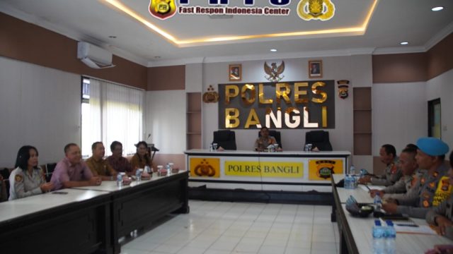 Polres Bangli Perkuat Pengawasan Rekrutmen Polri 2026, Rakor dan Doa Bersama Digelar