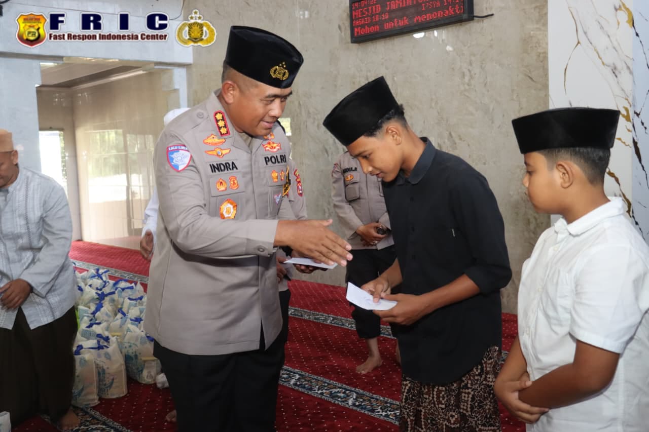 Kapolresta Tangerang Hadiri Santunan Anak Yatim di Balaraja, Perkuat Kepedulian Sosial