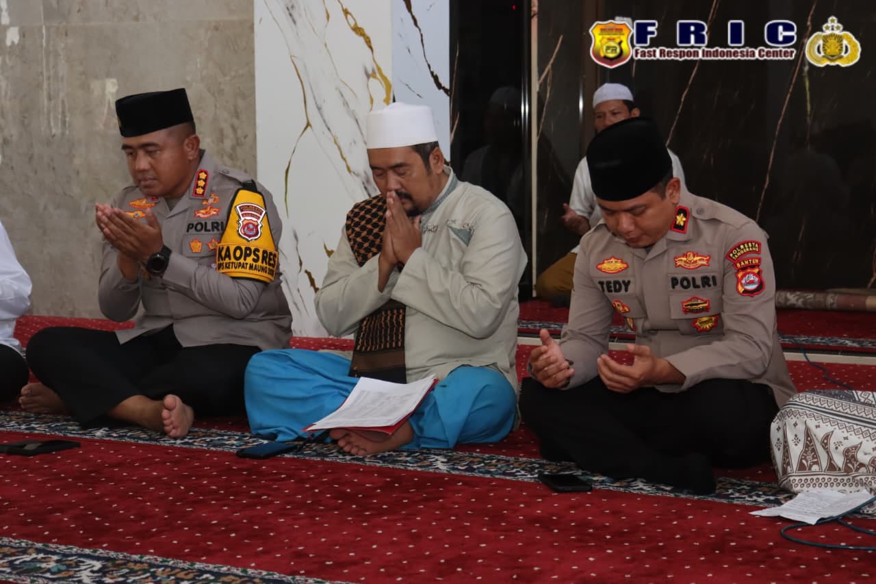Kapolresta Tangerang Hadiri Santunan Anak Yatim di Balaraja, Perkuat Kepedulian Sosial