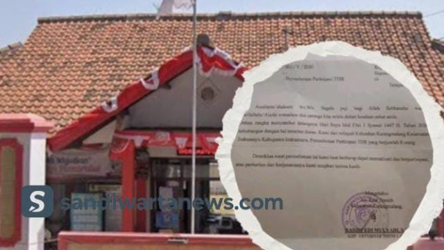 Surat Permohonan THR Kelurahan Karangmalang Beredar, Inspektorat Indramayu Tegaskan Larangan Gratifikasi