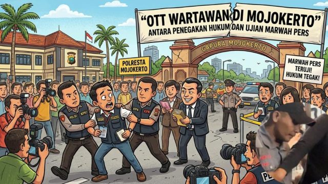 OTT Wartawan di Mojokerto: Antara Penegakan Hukum dan Ujian Marwah Pers