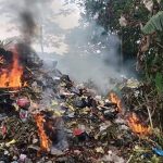 Pembakaran Sampah di Kaduagung Karangkancana Disorot, Bayar Iuran pengelolaan sampah
