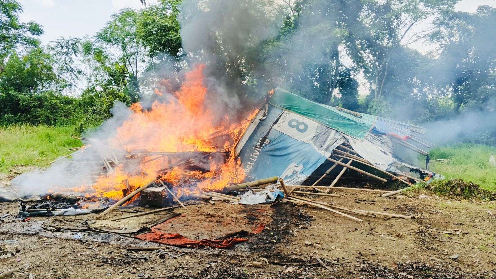 Tegas Berantas Judi Polisi Bongkar Arena Sabung Ayam di Pangadegan