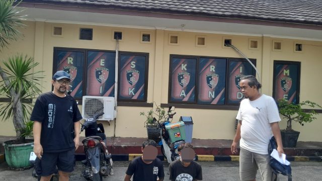 Polisi Gagalkan Penjualan Motor Curian di Cikande 2 Terduga Pelaku Diamankan