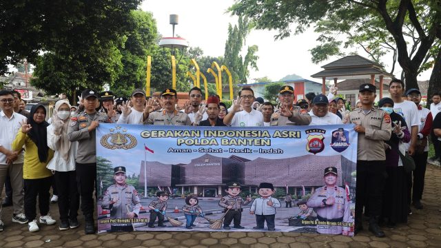 Gerakan ASRI Polda Banten: Sinergi Lintas Instansi Dorong Lingkungan Aman dan Sehat