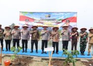 Polresta Tanggerang Bangun Jembatan dan Tanam 1.000 Pohon Langkah Nyata Perkuat Akses dan Pangan 