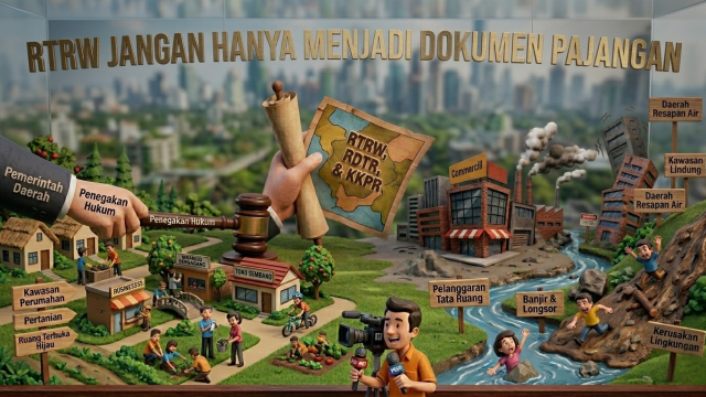 RTRW Jangan Hanya Menjadi Dokumen Pajangan