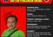 Akhiri Pelarian 7 Bulan Oknum Kaur Desa Petir Ditangkap Kasus Korupsi Dana Desa