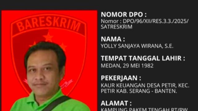 Akhiri Pelarian 7 Bulan Oknum Kaur Desa Petir Ditangkap Kasus Korupsi Dana Desa