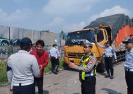 Truk Parkir Liar Ditertibkan Polsek Kragilan Respons Cepat Keluhan Warga