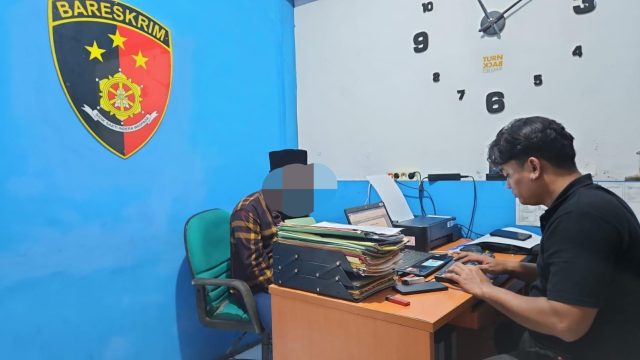 Diduga Sebarkan Konten Bernada Provokatif Seorang Pria Diamankan Polsek Mauk
