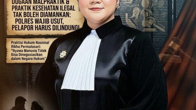 ADV Rikha Permatasari Penegakan Hukum Tak Boleh Tunduk pada Relasi Kekuasaan