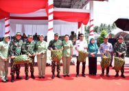 Ketua Umum PP PSM Kukuhkan Pengurus Pencak Silat Militer Sulteng dan Sulbar di Palu