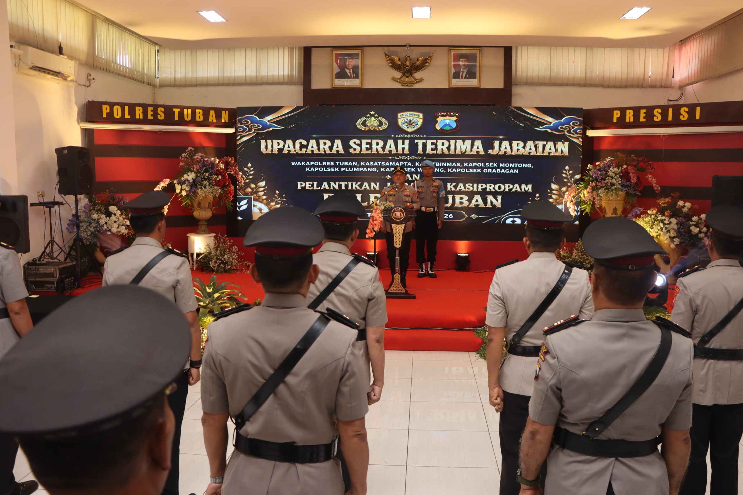 Polres Tuban Gelar Sertijab Wakapolres, Kompol Supiyan Resmi Mengemban Amanah Baru