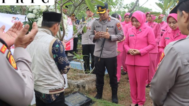 Polres Tangerang Selatan Laksanakan Ziarah dan Tabur Bunga untuk Personel Polri yang Gugur dalam Tugas