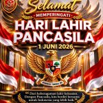 Hari Lahir Pancasila 2026, Meneguhkan Persatuan untuk Indonesia Maju