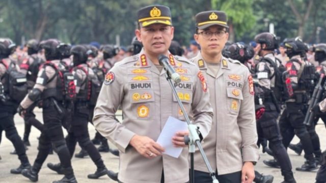 Polda Metro Jaya Kerahkan 4.151 Personel Gabungan Amankan Aksi Mahasiswa di Kawasan Monas