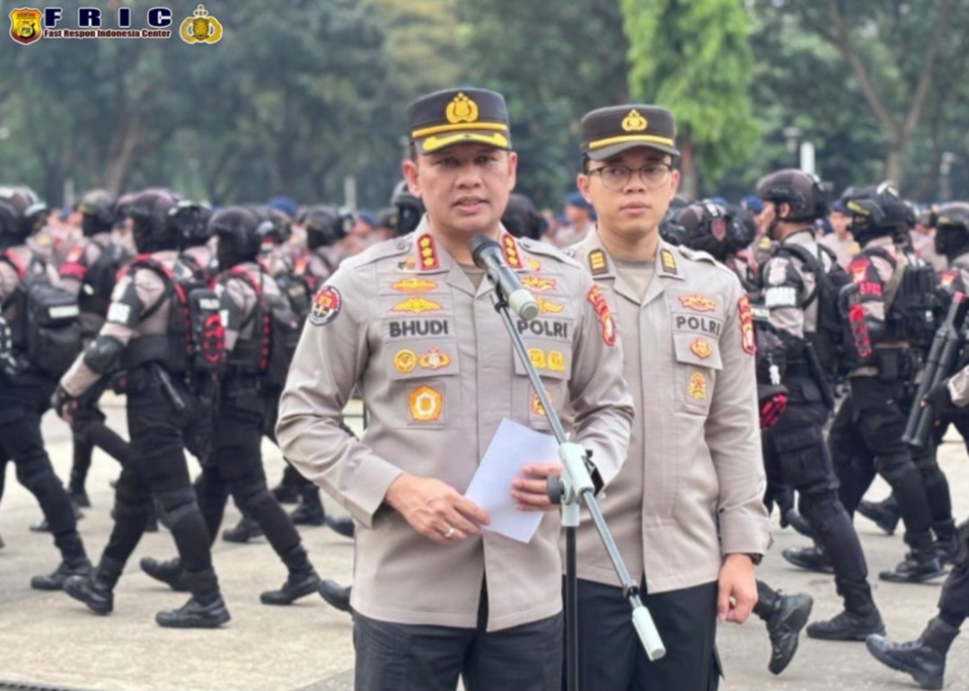 Polda Metro Jaya Kerahkan 4.151 Personel Gabungan Amankan Aksi Mahasiswa di Kawasan Monas