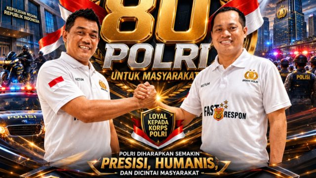 FRIC: Menyambut Hari Bhayangkara ke-80, Polri Diharapkan Semakin Presisi, Humanis, dan Dicintai Masyarakat