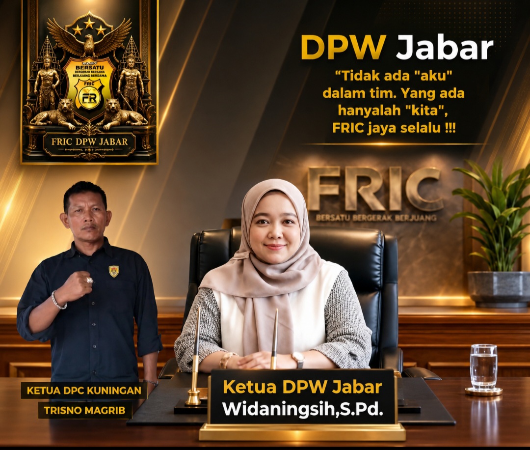 Semangat Pengabdian dan Disiplin Organisasi, Ketua DPC FRIC Kuningan Apresiasi Kepemimpinan Widaningsih di DPW FRIC Jawa Barat