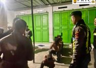 Patroli Presisi Polres Garut Bubarkan Kelompok Pemuda Bersenjata Tajam, Tujuh Orang Diamankan