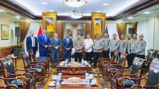 Kapolri dan Direktur FBI Perkuat Sinergi Hadapi Kejahatan Transnasional