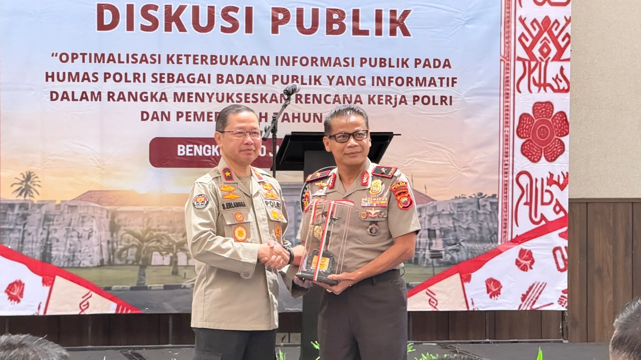 Diskusi Publik Divhumas Polri di Bengkulu Bahas Strategi Keterbukaan Informasi Era Digital