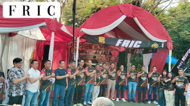 Gebyar FRIC Meriahkan HUT Bhayangkara ke-80 di Kuningan, Perkuat Sinergi Polri dan Masyarakat Lewat Aksi Nyata