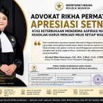 ADV Rikha Permatasari Apresiasi Keterbukaan Setneg RI dalam Menerima Aspirasi Masyarakat