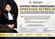 ADV Rikha Permatasari Apresiasi Keterbukaan Setneg RI dalam Menerima Aspirasi Masyarakat
