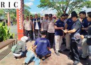 Satreskrim Polres Kuningan Rekonstruksi 43 Adegan Kasus Penganiayaan Maut di Taman Kota