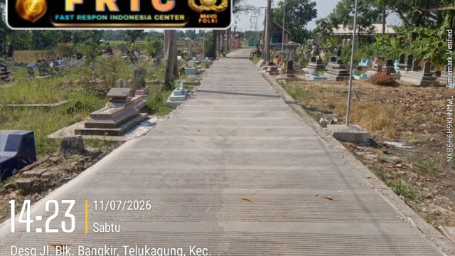 Warga Apresiasi Rehabilitasi Jalan Lingkungan di Desa Telukagung, Nilai Kualitas Pekerjaan Memuaskan