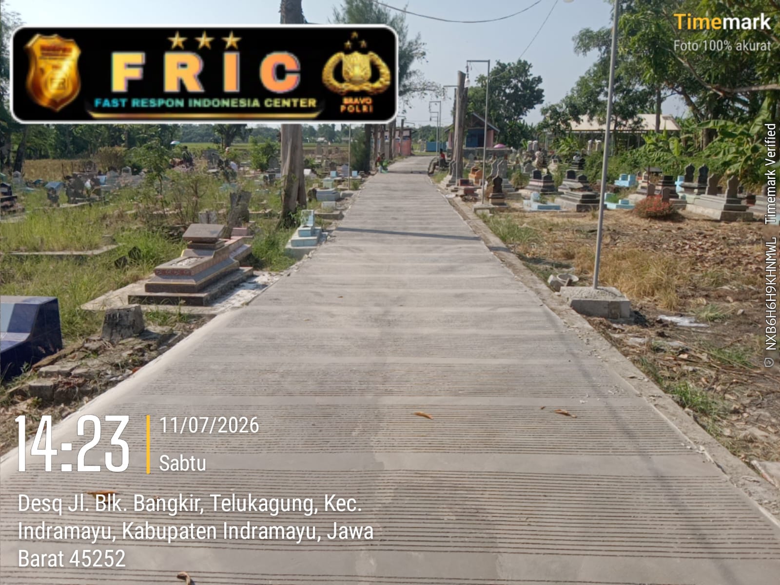 Warga Apresiasi Rehabilitasi Jalan Lingkungan di Desa Telukagung, Nilai Kualitas Pekerjaan Memuaskan