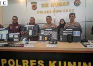 Perang Melawan Narkoba, Polres Kuningan Amankan 12 Tersangka dan Ribuan Obat Keras