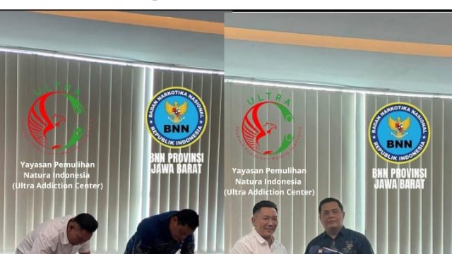 BNNP Jawa Barat Jalin Kerja Sama Luas dengan Yayasan Rehabilitasi Natura Indonesia Ultra Addiction Center dan Puluhan Mitra Se-Jawa Barat
