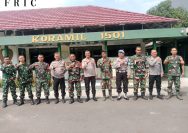 Perkuat Sinergitas, Jajaran Polres Kuningan Intensifkan Koordinasi dengan Koramil di Seluruh Wilayah