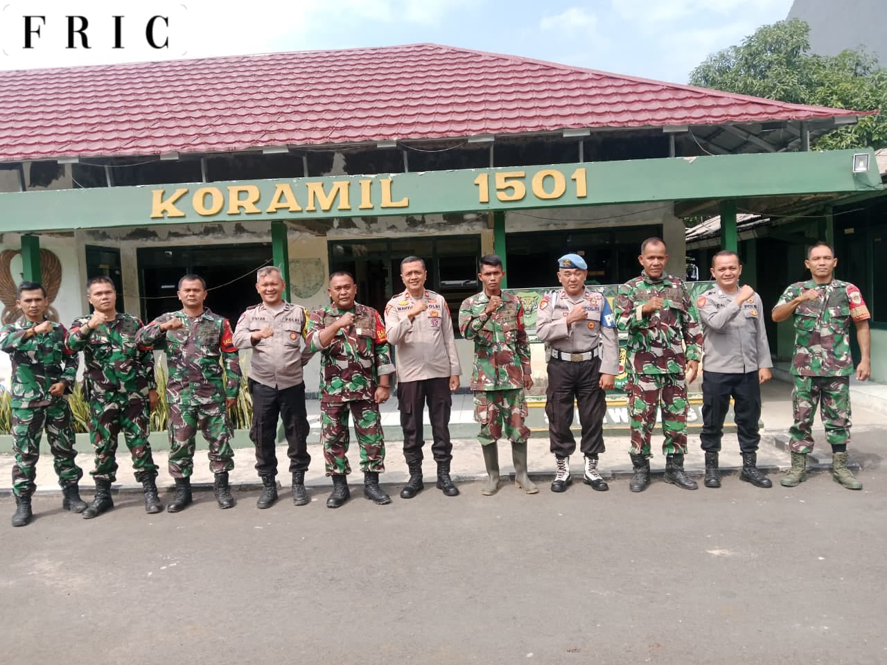 Perkuat Sinergitas, Jajaran Polres Kuningan Intensifkan Koordinasi dengan Koramil di Seluruh Wilayah