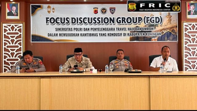 Polres Kuningan Perkuat Sinergi Pengawasan Haji dan Umrah, FGD Satukan Langkah Cegah Travel Ilegal dan Wujudkan Kamtibmas Kondusif