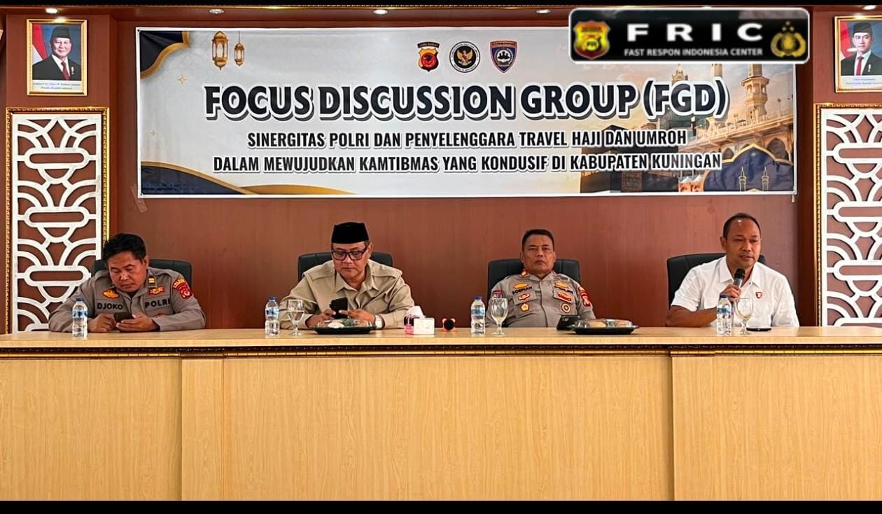 Polres Kuningan Perkuat Sinergi Pengawasan Haji dan Umrah, FGD Satukan Langkah Cegah Travel Ilegal dan Wujudkan Kamtibmas Kondusif