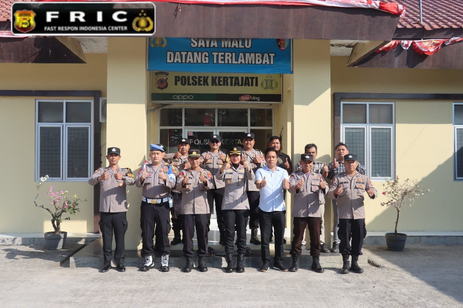 Kapolres Majalengka Tinjau Polsek Jajaran, Tekankan Pelayanan Humanis dan Penguatan Kinerja Personel