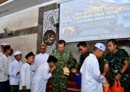 Jelang Latihan Operasi Amfibi Terintegrasi 2026, TNI AL Gelar Doa Bersama dan Santunan Anak Yatim