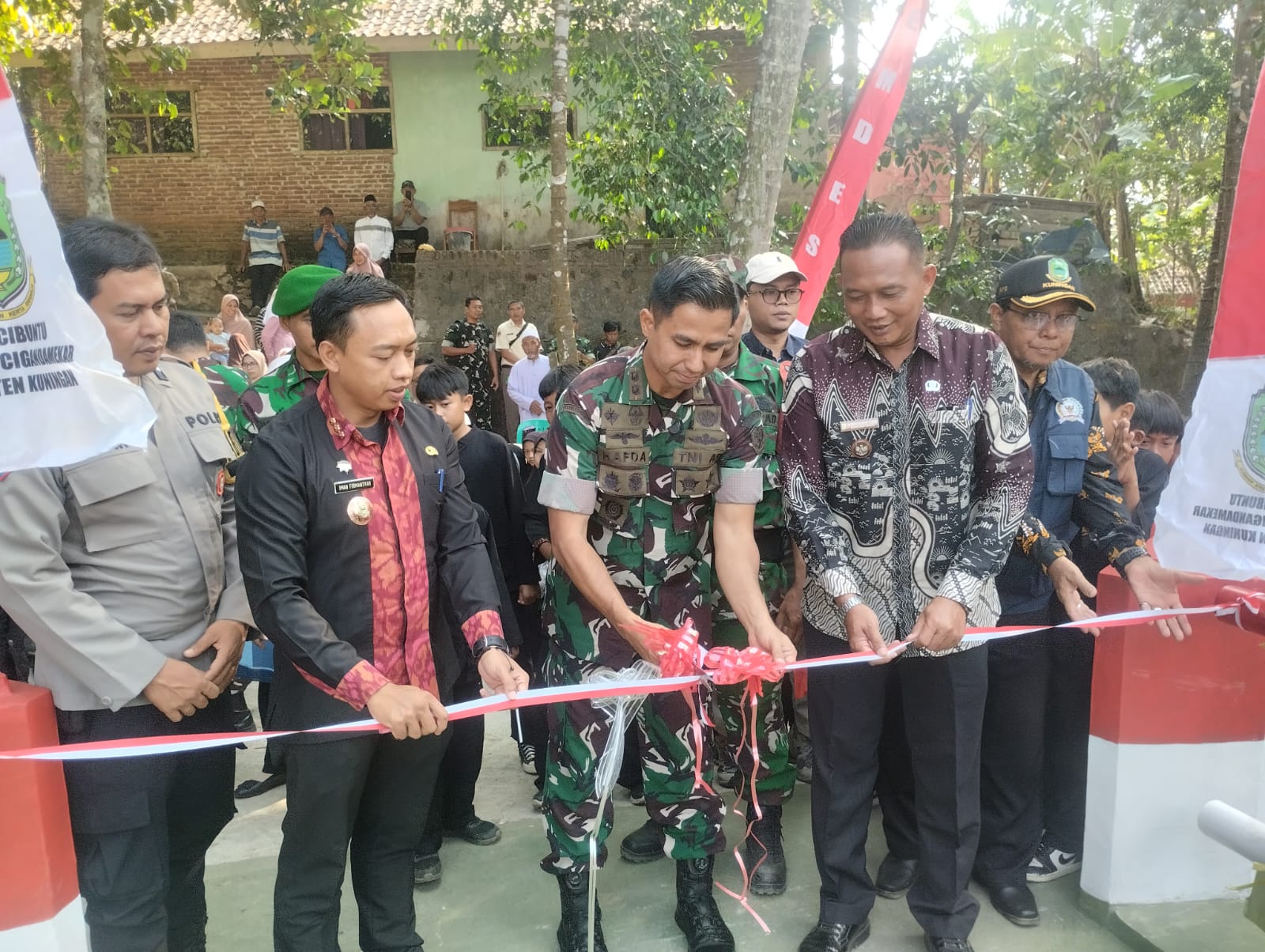 Peresmian Jembatan Garuda di Cigandamekar Jadi Langkah Strategis Perkuat Konektivitas Desa