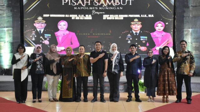 Suasana Haru Warnai Pisah Sambut Kapolres Kuningan, Pengabdian Berlanjut di Bawah Kepemimpinan Baru
