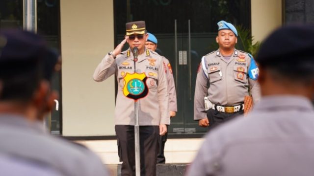 Plh. Kapolres Metro Bekasi Tekankan Disiplin, Soliditas, dan Pelayanan Humanis