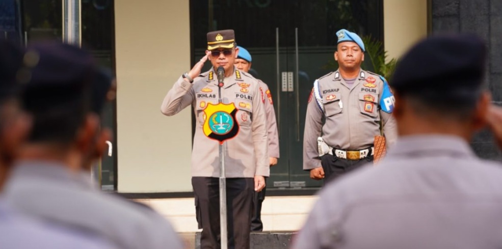 Plh. Kapolres Metro Bekasi Tekankan Disiplin, Soliditas, dan Pelayanan Humanis