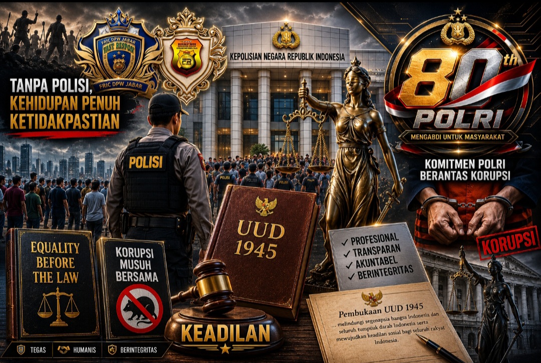 Ketika Polisi Tidak Ada: Menimbang Peran Polri, Bahaya Generalisasi, dan Ujian Integritas Penegakan Hukum