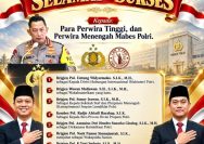 DPP FRIC Sampaikan Ucapan Selamat kepada Sejumlah Pati dan Pamen Polri atas Penugasan Baru