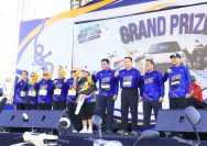 Pangkormar dan Ketua Gabungan Jalasenastri Kormar Semarakkan Jalasenastri Run 2026